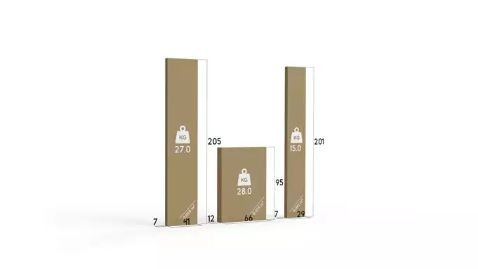 KUBUŚ jaunimo dviaukštė lova 90x200 su stalčiumi, pušis/mėlyna - Paveikslėlis 2