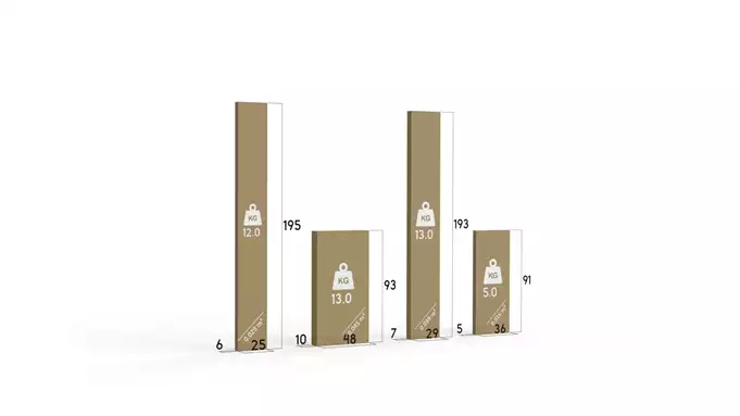 RICO viengulė jaunimo lova 90x190 su stalčiumi, pušis/mėlyna - Paveikslėlis 5