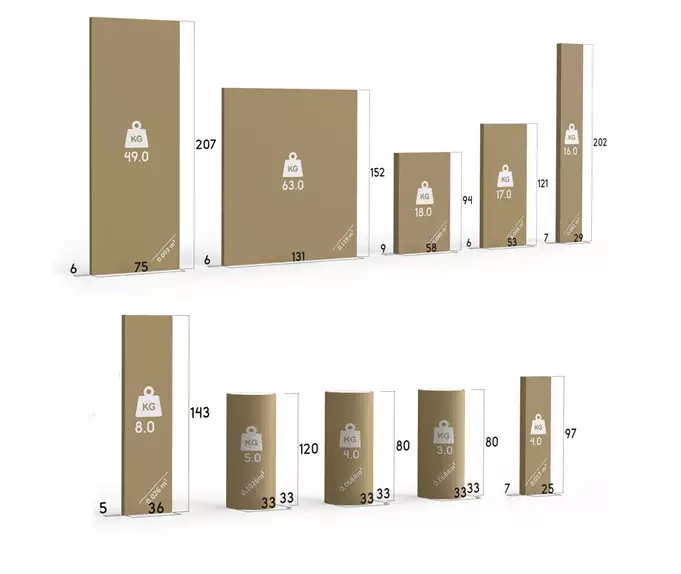 MAX 3 120X200 trijų asmenų jaunimo lova su čiužiniu ir stalčiumi, balta — изображение 4