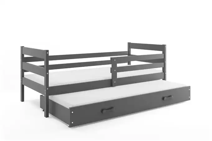ERYK 90X200 jaunimo išskleidžiama lova su stalčiumi, grafito spalvos — изображение 4