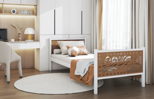 LUNA metalinė jaunimo lova 90×200 cm