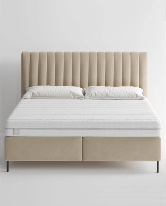 Aktyvus čiužinys, 120x200 cm, dvipusis, putų poliuretanas, nuimamas užvalkalas, H2, Comforteo - Paveikslėlis 6