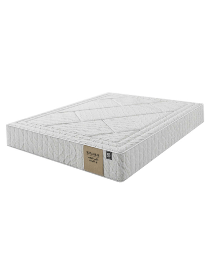 „Elegance“ čiužinys, 120 x 200 cm, dvipusis, su daugiakišenėmis spyruoklėmis, aukštos spyruoklės, „Tiger“ putos, H3, „Comforteo“