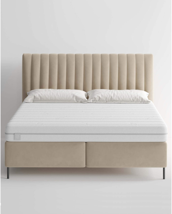 Čiužinys „Fresh“, 120x200 cm, dvipusis, putplastis, lateksas, nuimamas užvalkalas, H2, Comforteo - Paveikslėlis 6