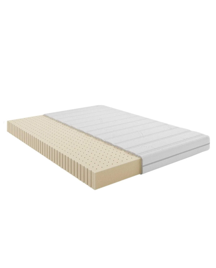 Čiužinys „Fresh“, 80x200 cm, dvipusis, putplastis, lateksas, nuimamas užvalkalas, H2, Comforteo - Paveikslėlis 4