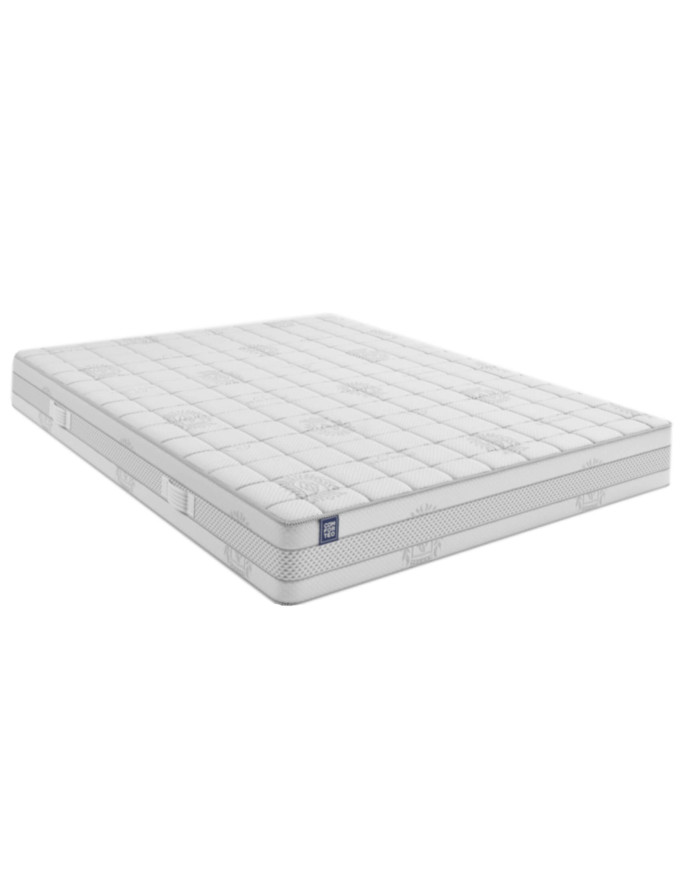 Pretty medicininis čiužinys, 160x200 cm, dvipusis, su daugiakišenėmis spyruoklėmis, HR putomis, lateksu, nuimamu užvalkalu, H3/H4, Comforteo - Paveikslėlis 2