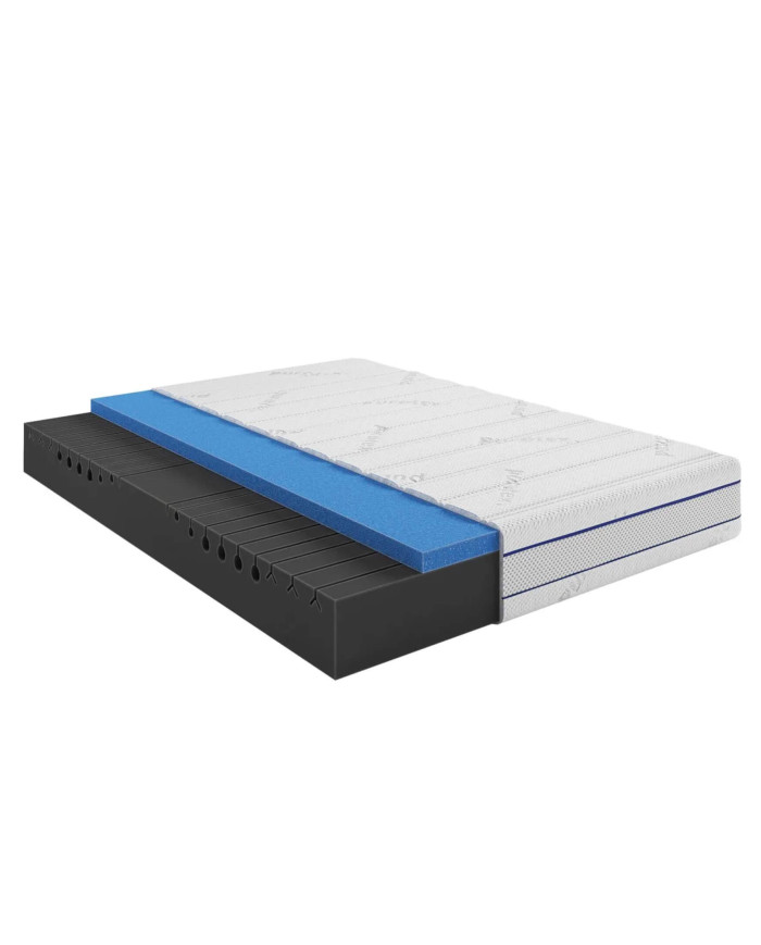 Čiužinys „Mood“, 120x200 cm, dvipusis, putplastis, pneumatinės putos ir „Xfoam“, nuimamas užvalkalas, H3/H4, „Comforteo“ - Paveikslėlis 4