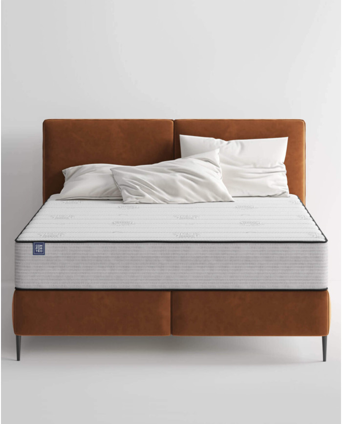 Čiužinys „Nice“, 80x200 cm, dvipusis, kišeninės spyruoklės, „Xfoam“ ir „Super Soft“ putos, H3, „Comforteo“ - Paveikslėlis 7