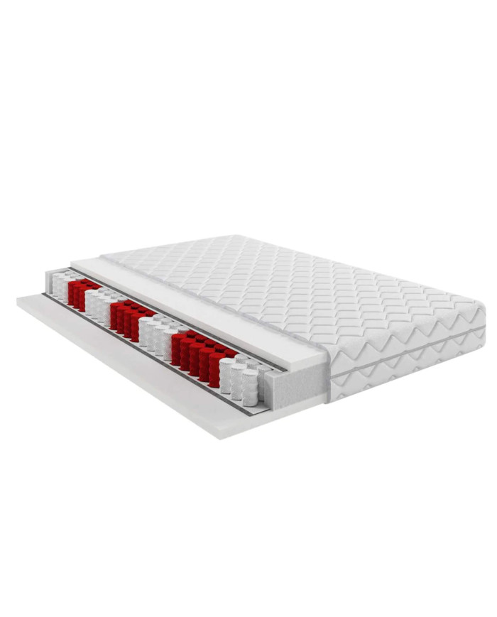 Naktinis čiužinys, 120x200 cm, dvipusis, kišeninės spyruoklės, HR putos, H3, Comforteo - Paveikslėlis 4