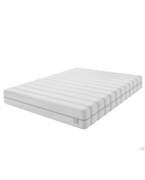 Lėtas čiužinys, 90×200 cm, dvipusis, kišeninės spyruoklės, kokosas, putplastis, H3/H4, Comforteo