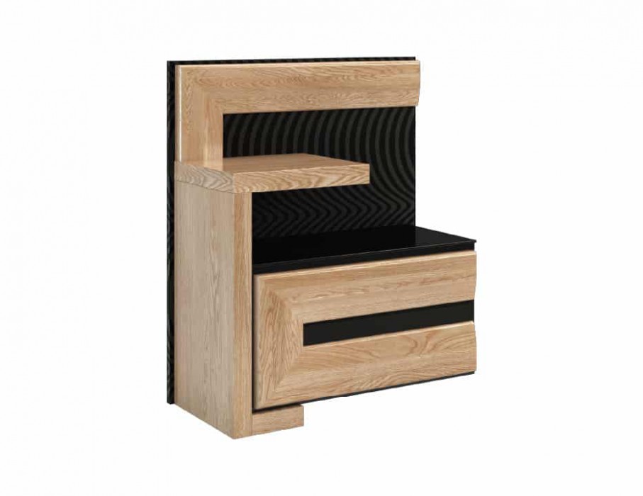 Corino Tumba kairysis naktinis staliukas Mebin