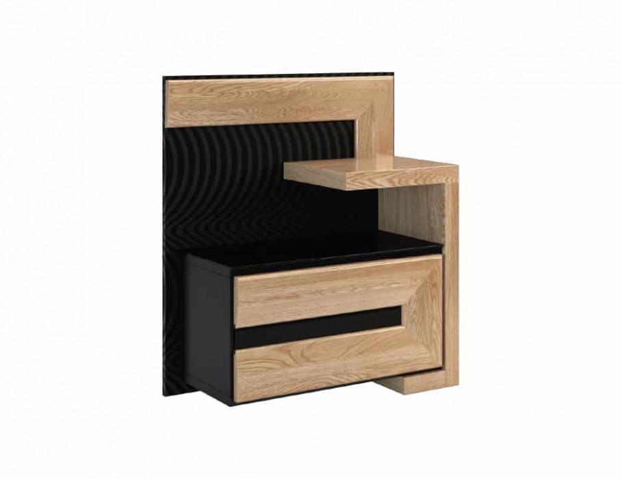 „Corino“ naktinis staliukas „Mebin“ dešininis naktinis staliukas