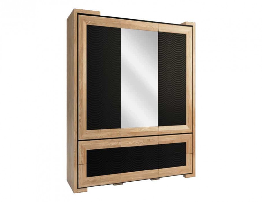 Corino Wardrobe 3D aukšta spinta Mebin