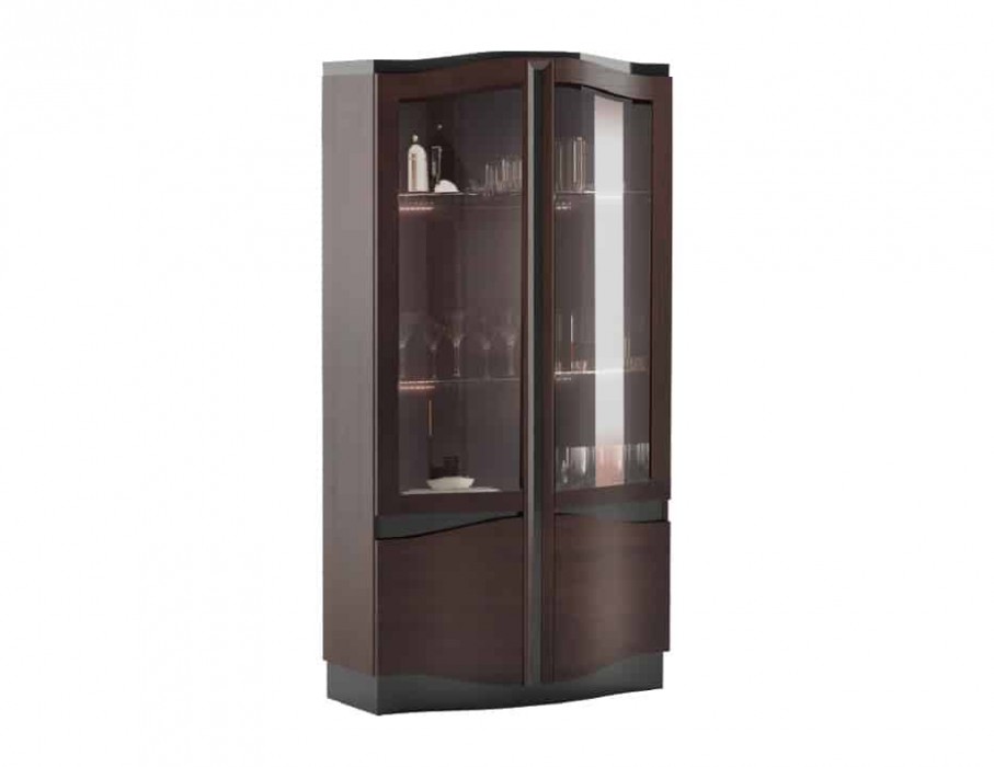 „Diuna“ vitrina su dvigubu stiklu 2DS2D su „Mebina“ apšvietimu