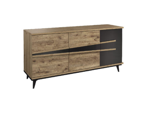 Etna komoda 3D komoda kairė Mebin