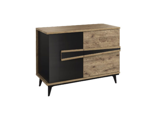 Etna komoda su stalčiais 2D komoda dešininė Mebin