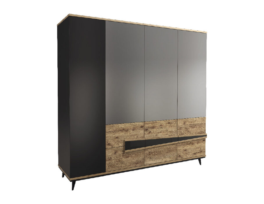 Etna Spinta Drabužių spinta IV (7D) dešinė Mebin