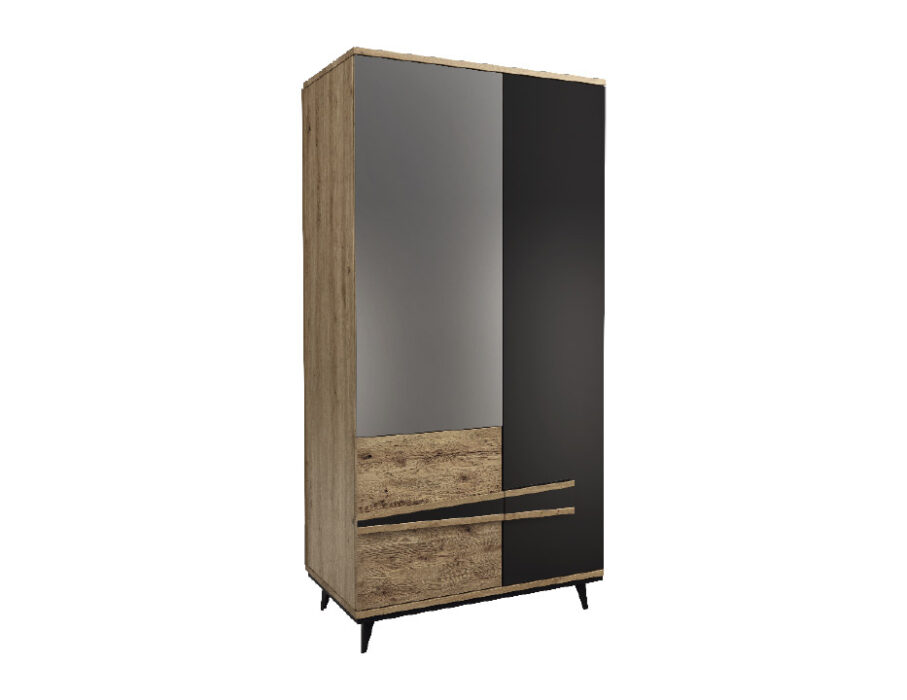 Etna Spinta Drabužių spinta II (3D) paliko Mebiną