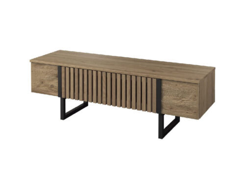 Gintaro televizoriaus spintelė Mini TV spinta 2D1DU Mebin