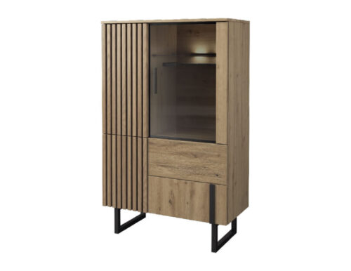 Gintaro komoda 1DS3D kairinė Mebin