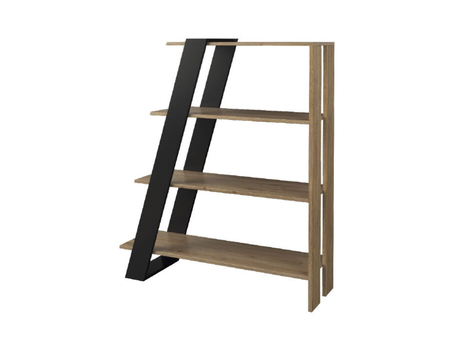 Gintaro knygų lentyna Laisvai stovinti knygų lentyna I Mebin