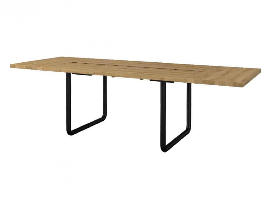 Omega stalas Omega 180 stalas su Mebina pagamintais įdėklais