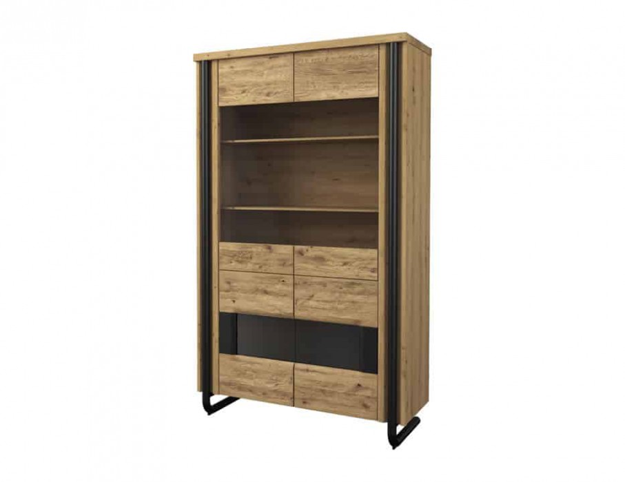 Omega dviguba knygų lentyna Mebin lentyna