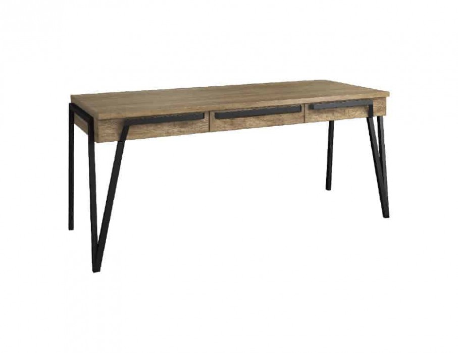 Didelis rašomasis stalas „Pik Table“ su stalčiumi „Mebin“