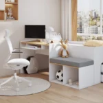 MEGAN lova su stalu ir sėdyne 90x200 cm