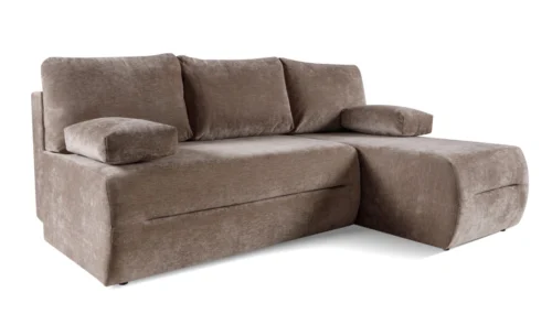 Lofer kampinė sofa – Lumo audinys – AKCIJA