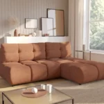 Apmušta kampinė sofa be šonų Milo Gr2