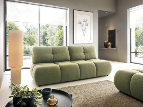 Milo Gr1 sofa-lova be šonų