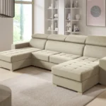 Monsun išskleidžiama kampinė sofa, U formos, Gr2