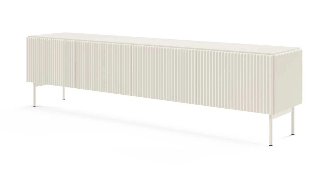 TV spintelė Muti su grioveliais fasadai 195 4D kašmyras