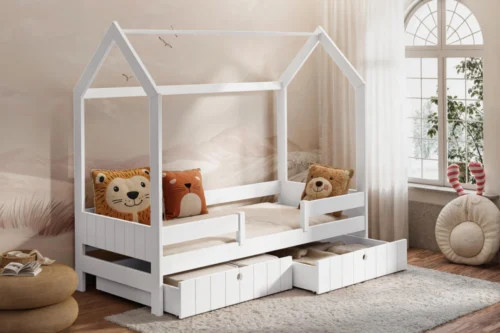 NAOMI jaunimo namelio lova 90×200 cm