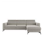 Amaro atvira kampinė sofa, miegojimo funkcija, daiktadėžė, reguliuojami galvos atlošai Gr1