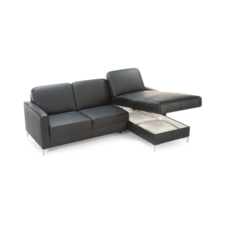 „Basic 2.5F-REC/BK Etap“ kampinė sofa, odinė, L1 — изображение 2