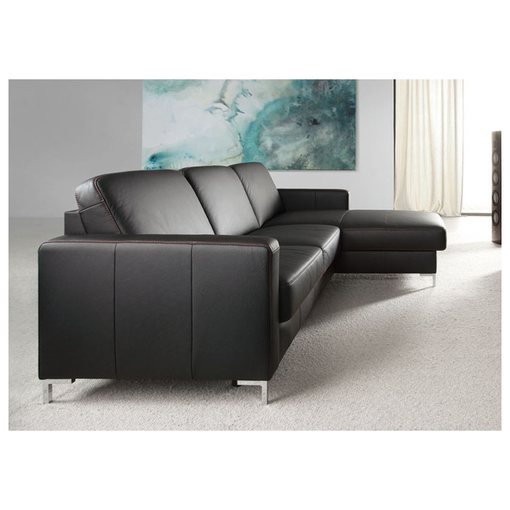 „Basic 2.5F-REC/BK Etap“ kampinė sofa, odinė, L1 — изображение 4