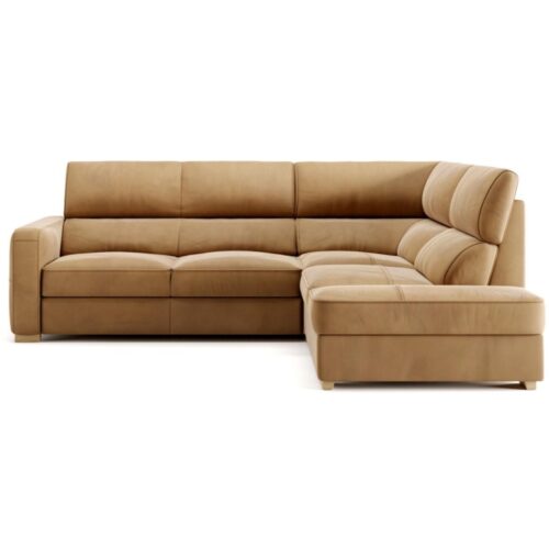 Kampinė sofa LEONARDO 2.5F-E high-1HT/BK Bydgoskie Meble