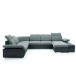 Odessa 3 kampinė sofa, miegojimo funkcija, konteineris, reguliuojamos galvos atramos Gr1