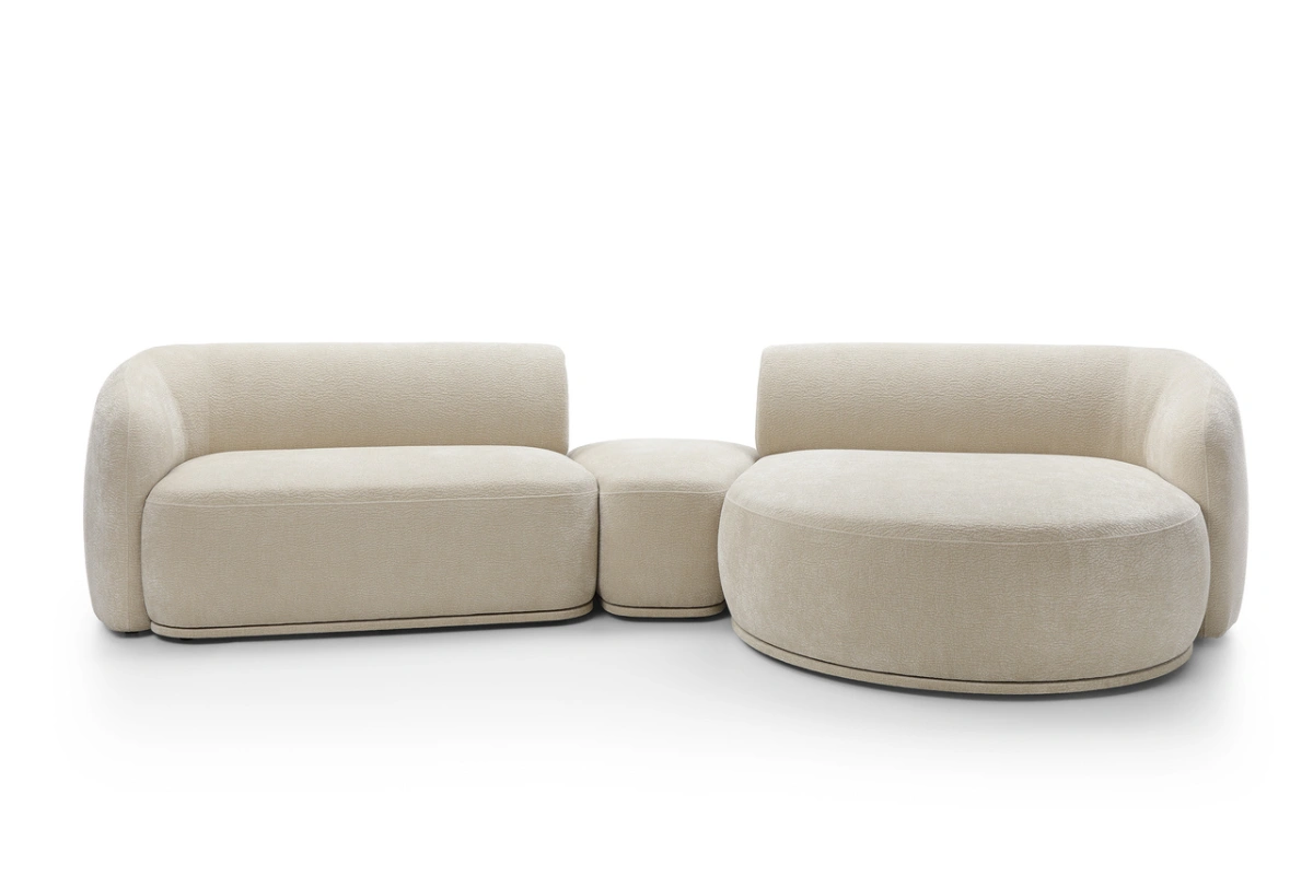 Apmušta modulinė kampinė sofa 2L+TPF+2R Nobe Gr2 — изображение 4