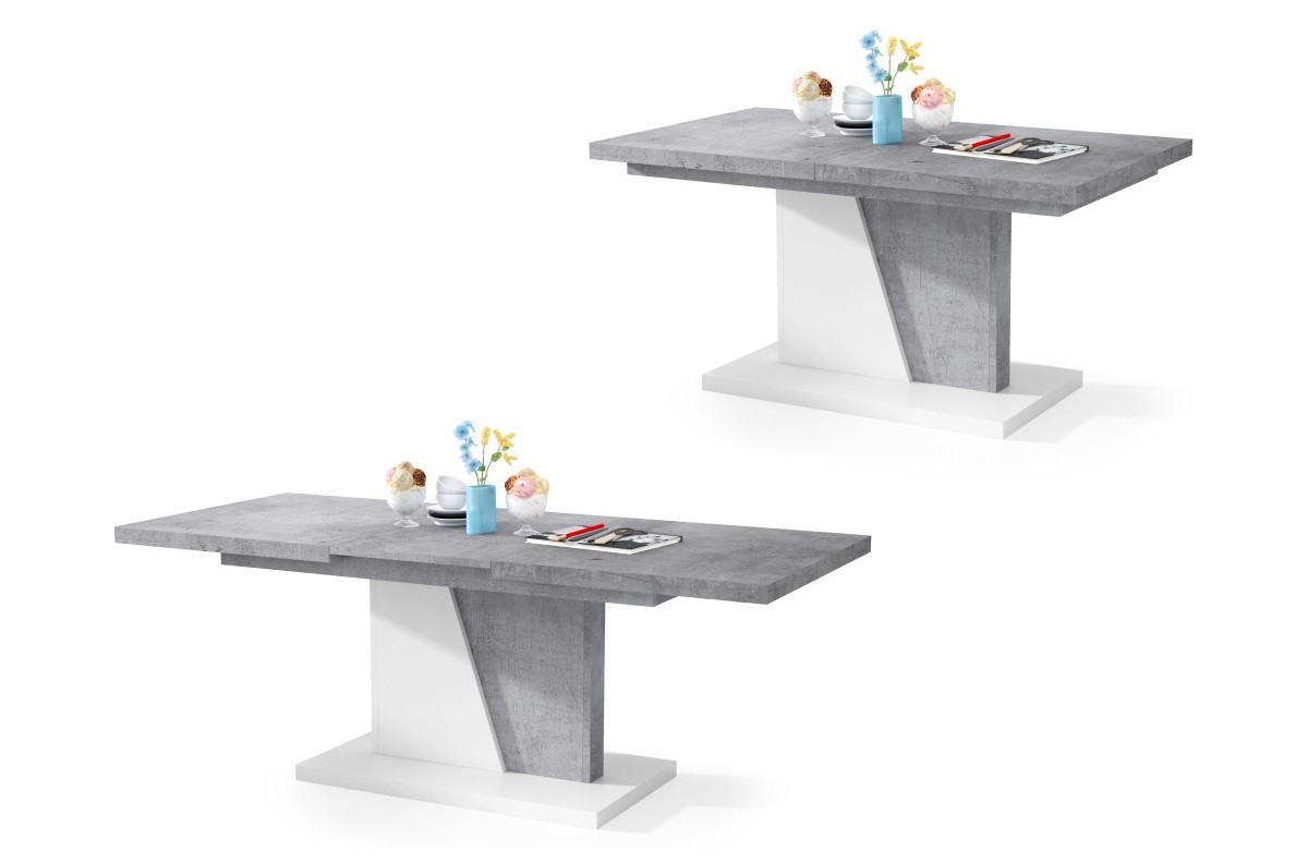 NOIR Millenium Concrete/White - MODERNUS SULANKSTOMAS SUOLELIS SVETAINEI