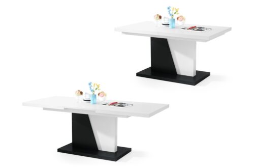 NOIR balta/juoda – MODERNUS SULANKSTOMAS SUOLAS SVETAINEI