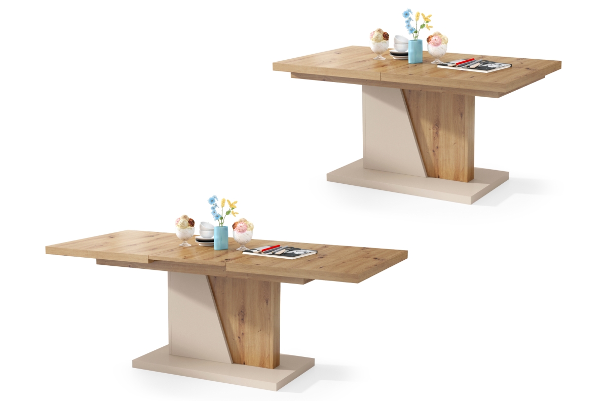 NOIR Artisan Oak/Beige - MODERNUS SULANKSTOMAS SUOLAS SVETAINEI