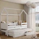 NOLAN išskleidžiama lova dviems asmenims 90x190 cm