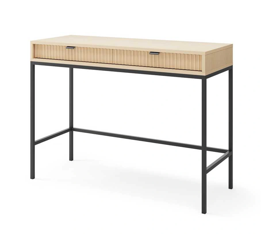 Nova konsolinis tualetinis staliukas su stalčiais T-104, Vicenza ąžuolas