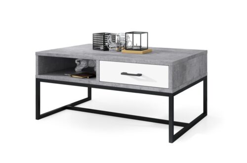 NYX Millenium Concrete/Matte White – MODERNUS KASVOS STALIUKAS SU STALČIU