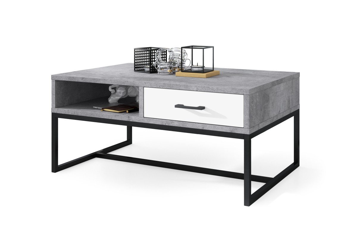 NYX Millenium Concrete/Matte White - MODERNUS KASVOS STALIUKAS SU STALČIU