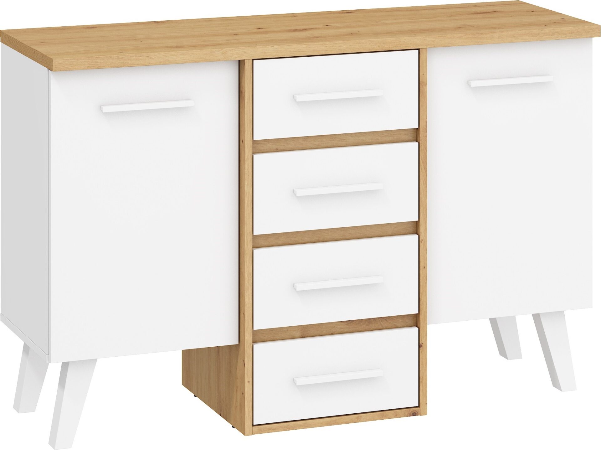 NORSID baldai 04 komoda 2D4S