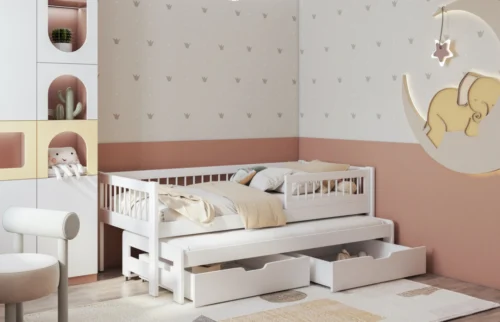 Orion jaunimo išskleidžiama lova dviem asmenims 80×181 cm